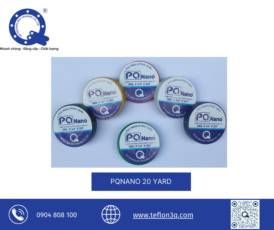 Băng cách điện PQ Nano 20 YARD